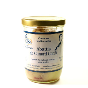 Bocal abattis de canard - 650 g