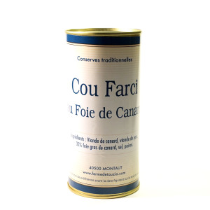 Cou de canard farci - 420 g